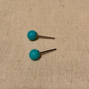 James Avery Turquoise Post Earrings